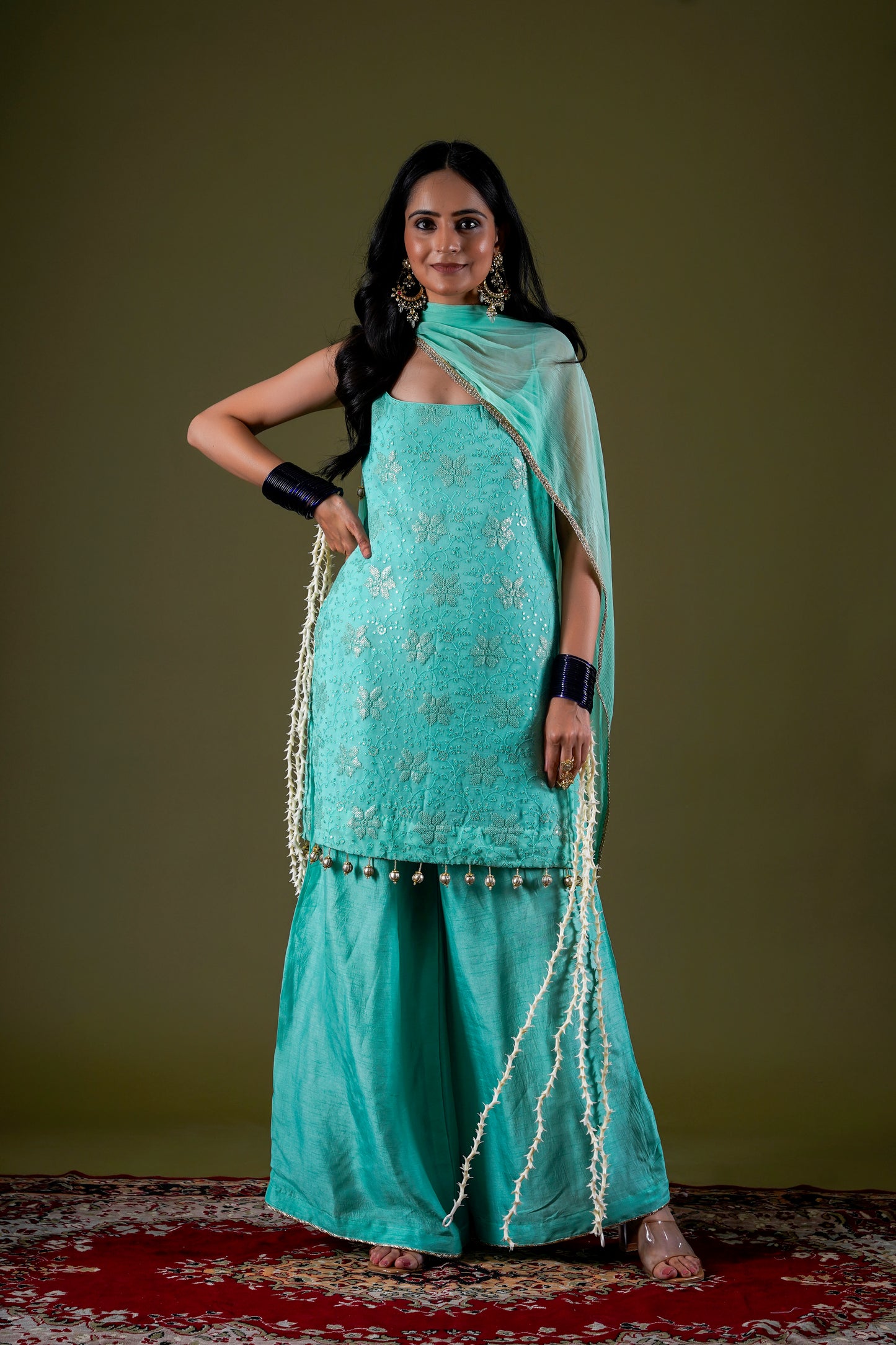 Nidaar Kurta Set