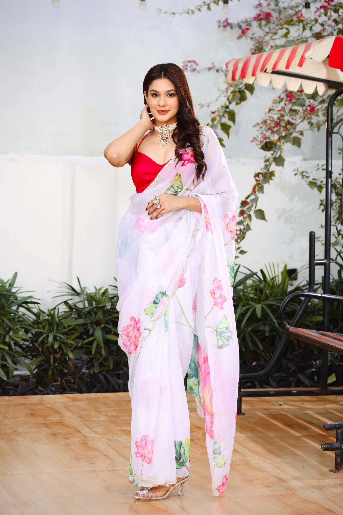 Lotus Reverie Saree