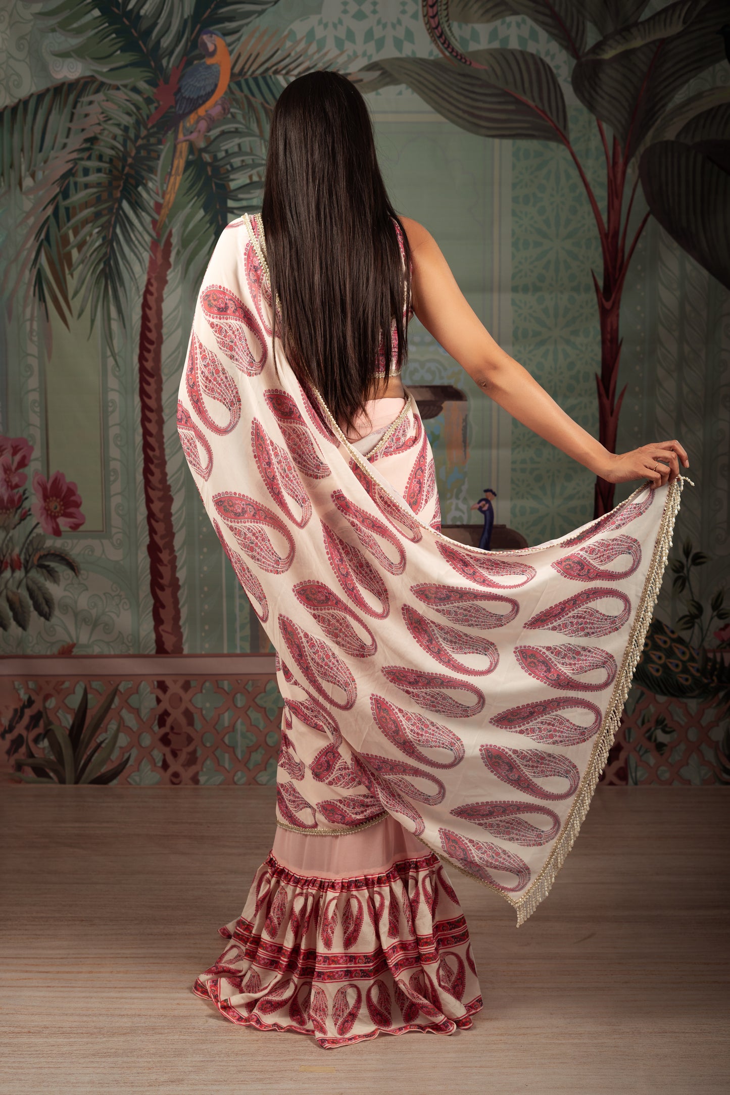 Gul Bagh Pre-draped Saree