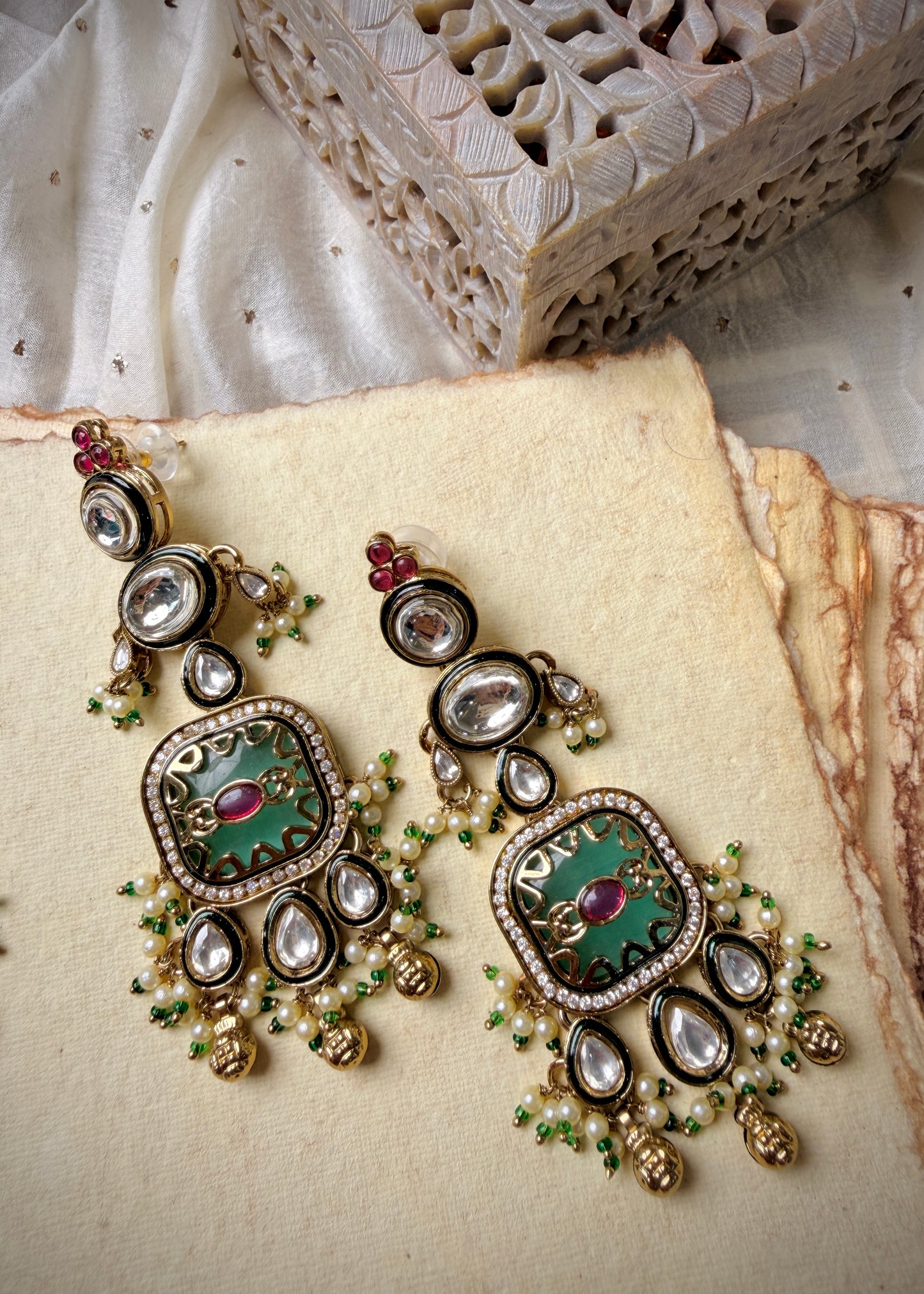 Preet Chandelier Earrings
