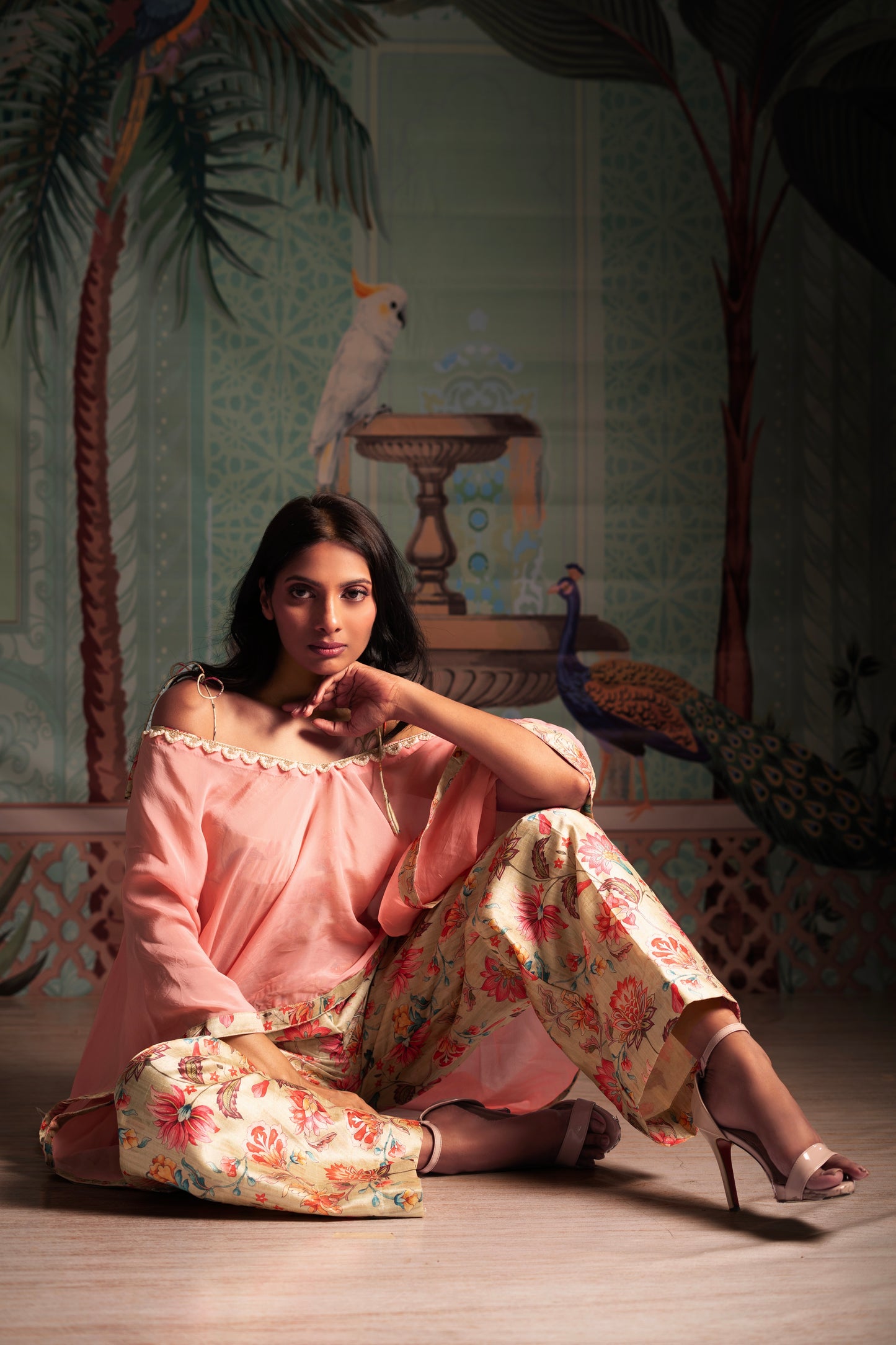 Nargis Bagh Kaftan Set