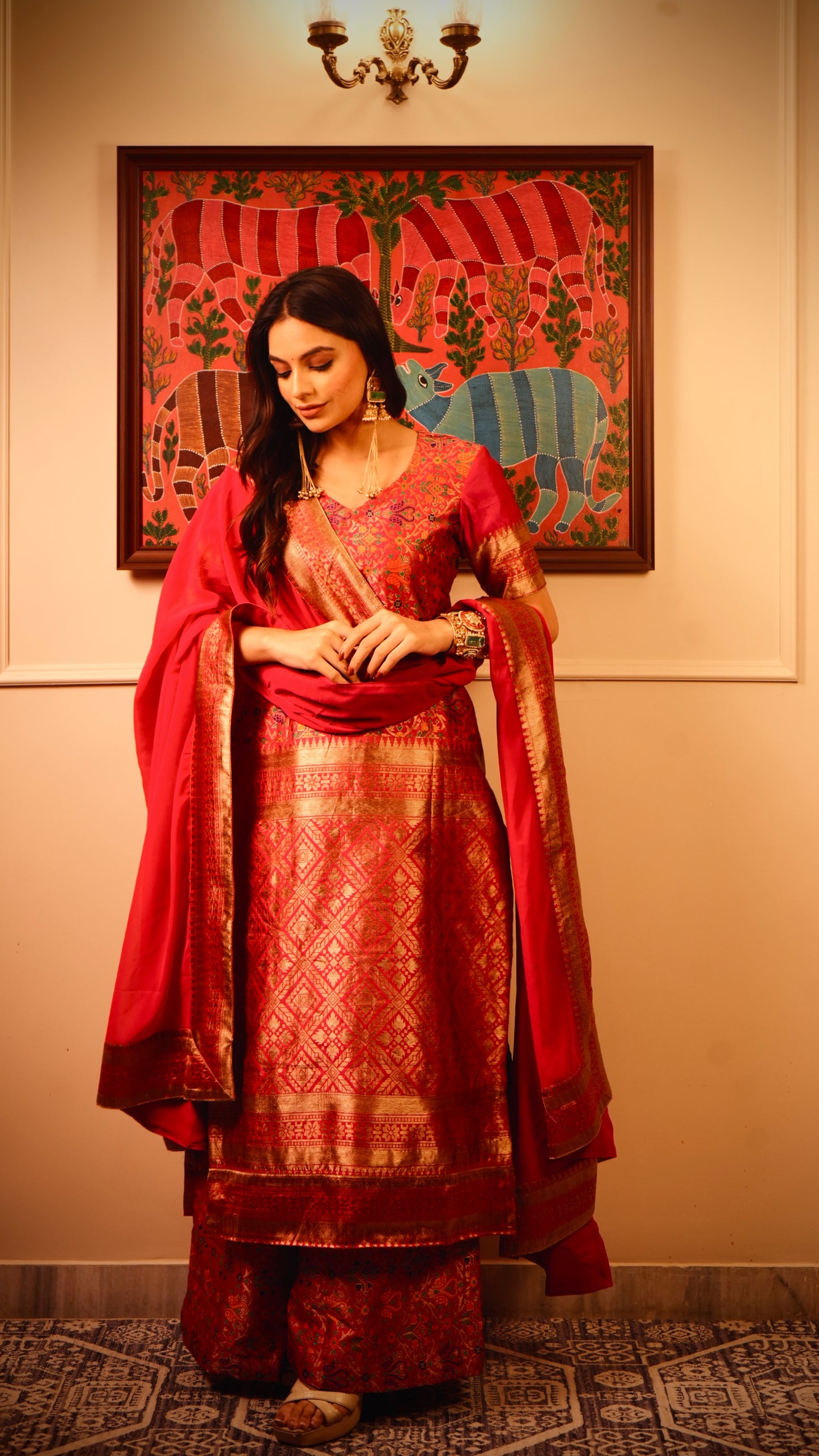 Banarasee Bagh Kurta set