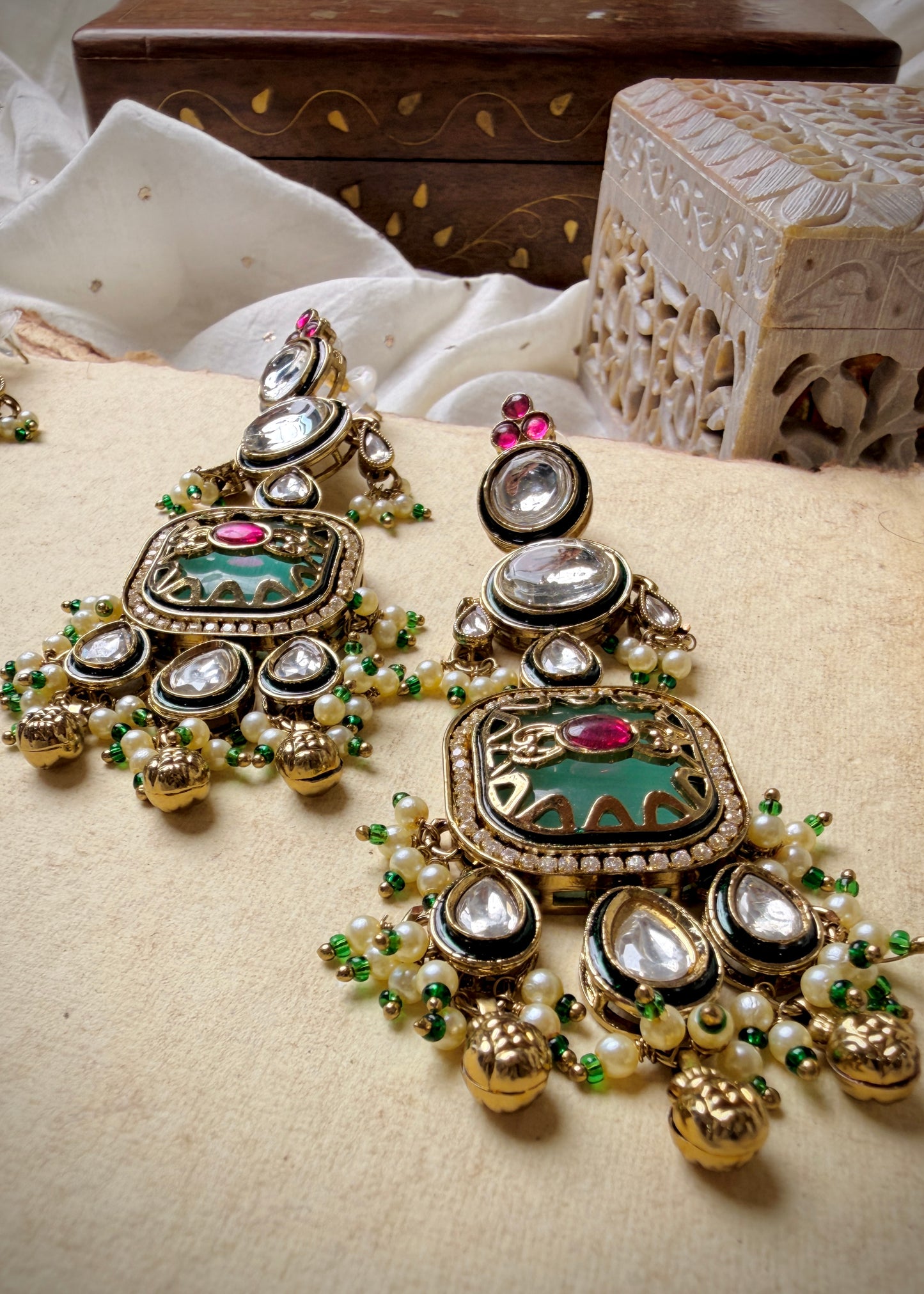 Preet Chandelier Earrings