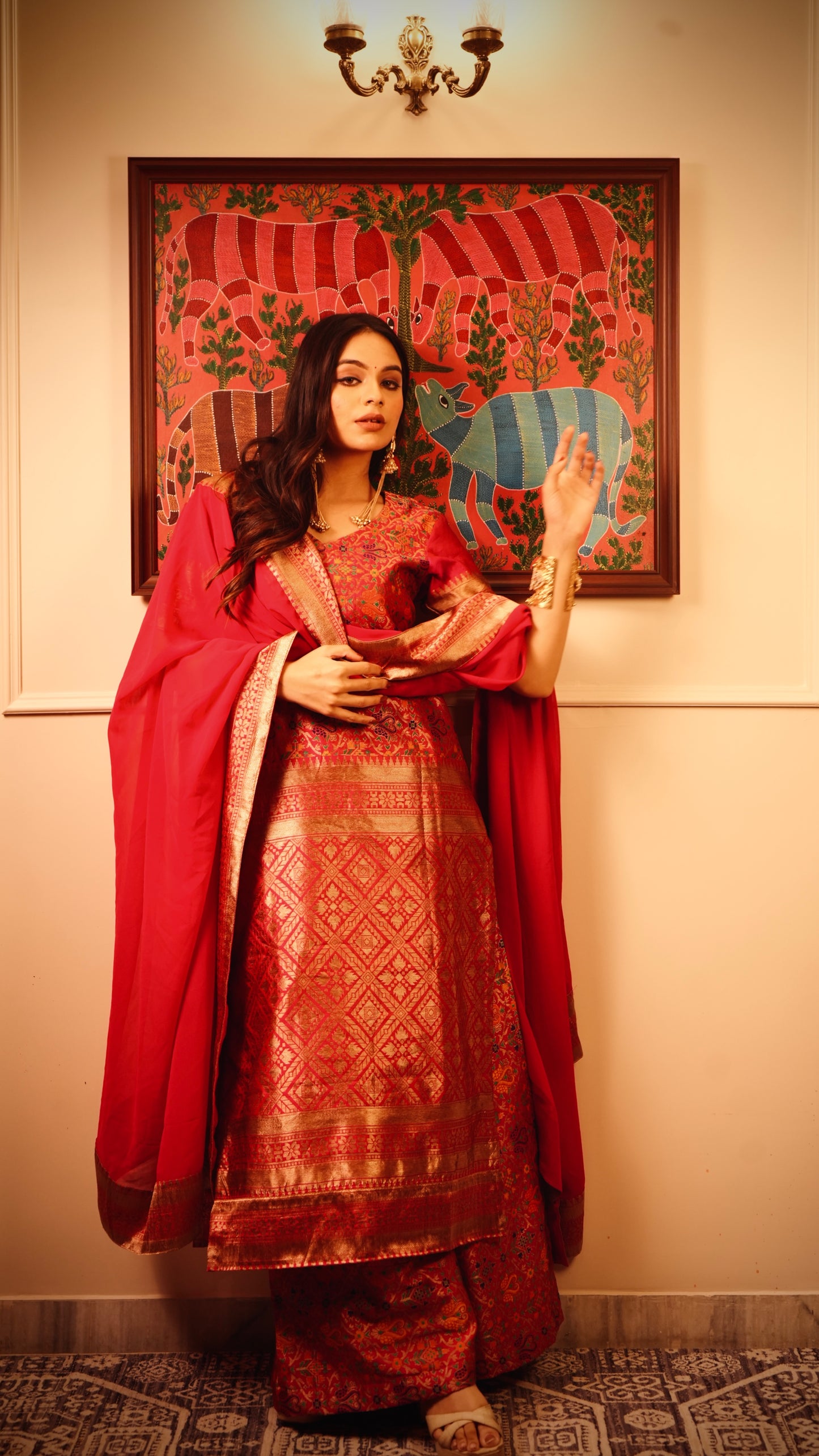 Banarasee Bagh Kurta set