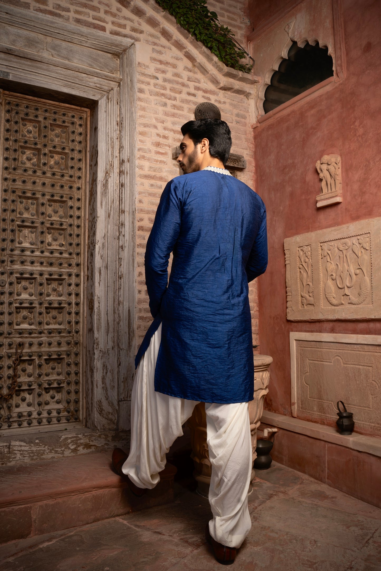 DEEP BLUE KURTA SET